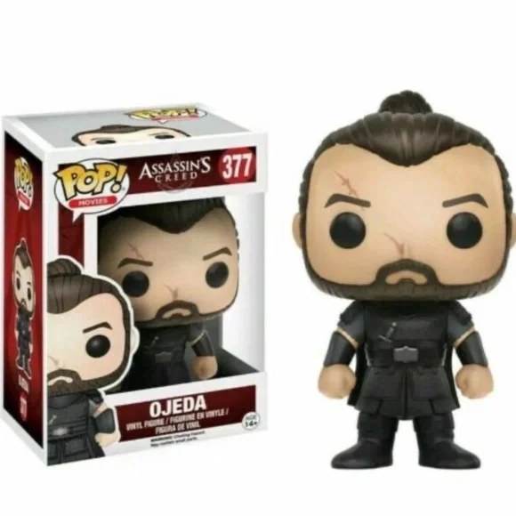 💖MEGA SALE💖Funko Pop Movies ASSASSINS CREED # 377 Ojeda Vinyl Figure Toy Rare - Picture 1 of 7